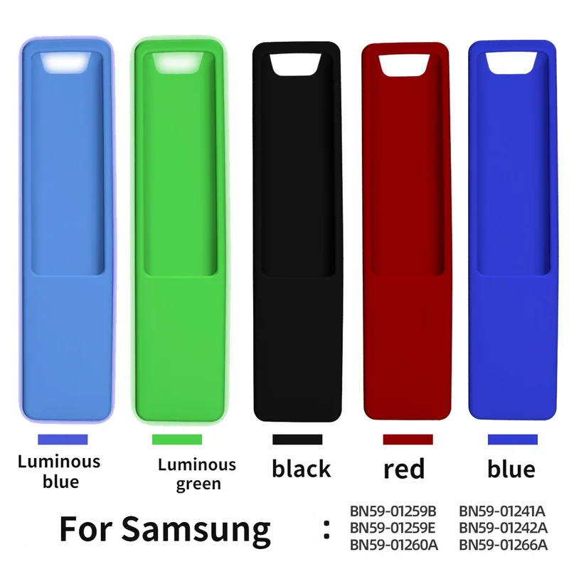 Funda de silicona roja para mando Samsung