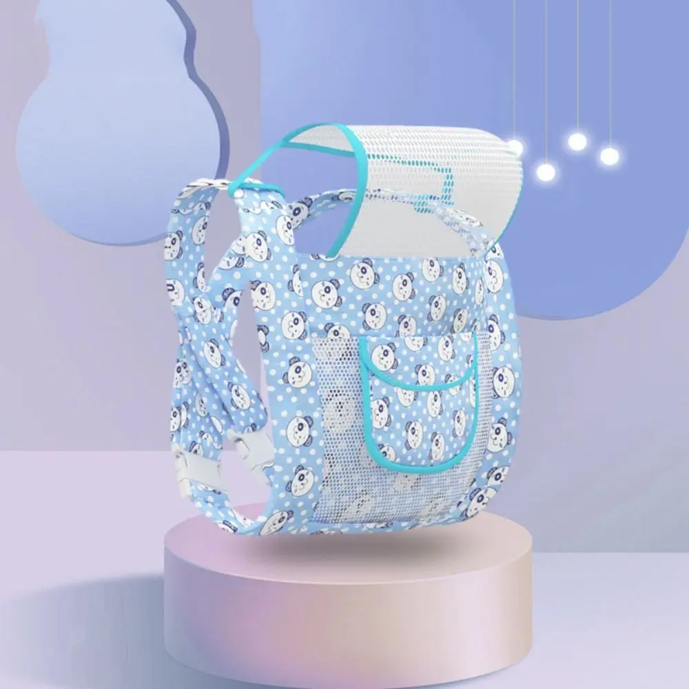 Portabebés multifunción, bolsa de canguro infantil, mochilas infantiles de malla, cubierta de lactancia infantil de sujeción frontal para recién nacido - imagen 3