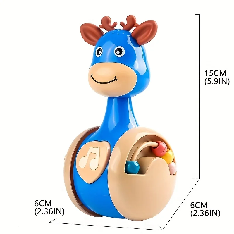 Roly Poly Juguete Wobbler para bebés 6-12 meses - Educación temprana - imagen 2