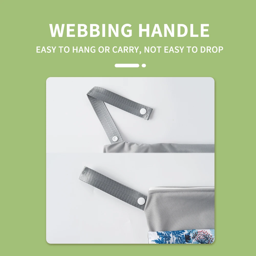 Happyflute Wetbag - Bolsa impermeable para pañales reutilizable - imagen 3