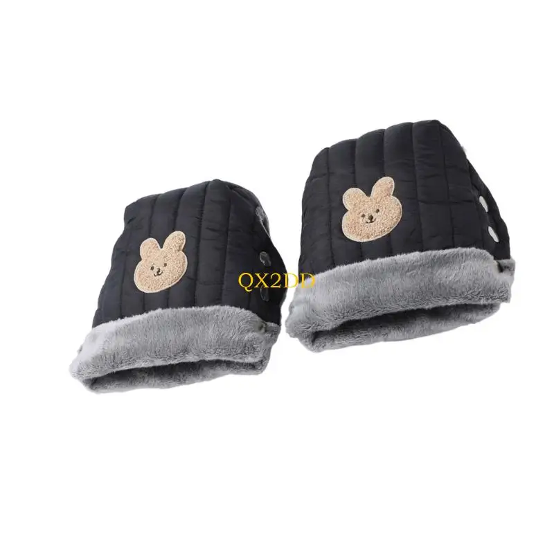 Guantes de invierno acolchados y forrados para bebé - imagen 5