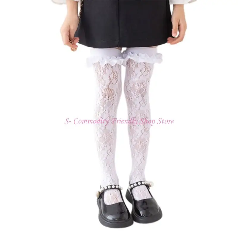 85ae sobre rodilla para calcetines nylon niñas activas fáciles combinar - imagen 3