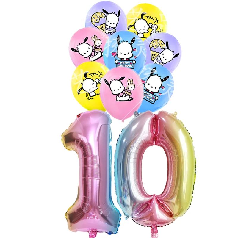 18pcs balloons 10