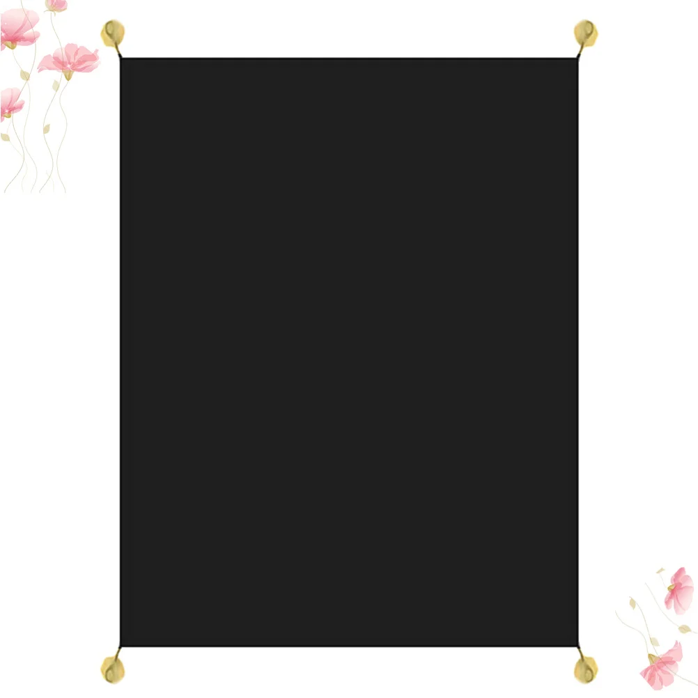 Cojín de dibujo Premium para niños, almohadilla de suelo impermeable, diseño Simple y elegante, se adapta a cualquier decoración del hogar, cojín de dibujo negro, 1 Uds. - imagen 2