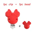 2pcs  Scarlet red