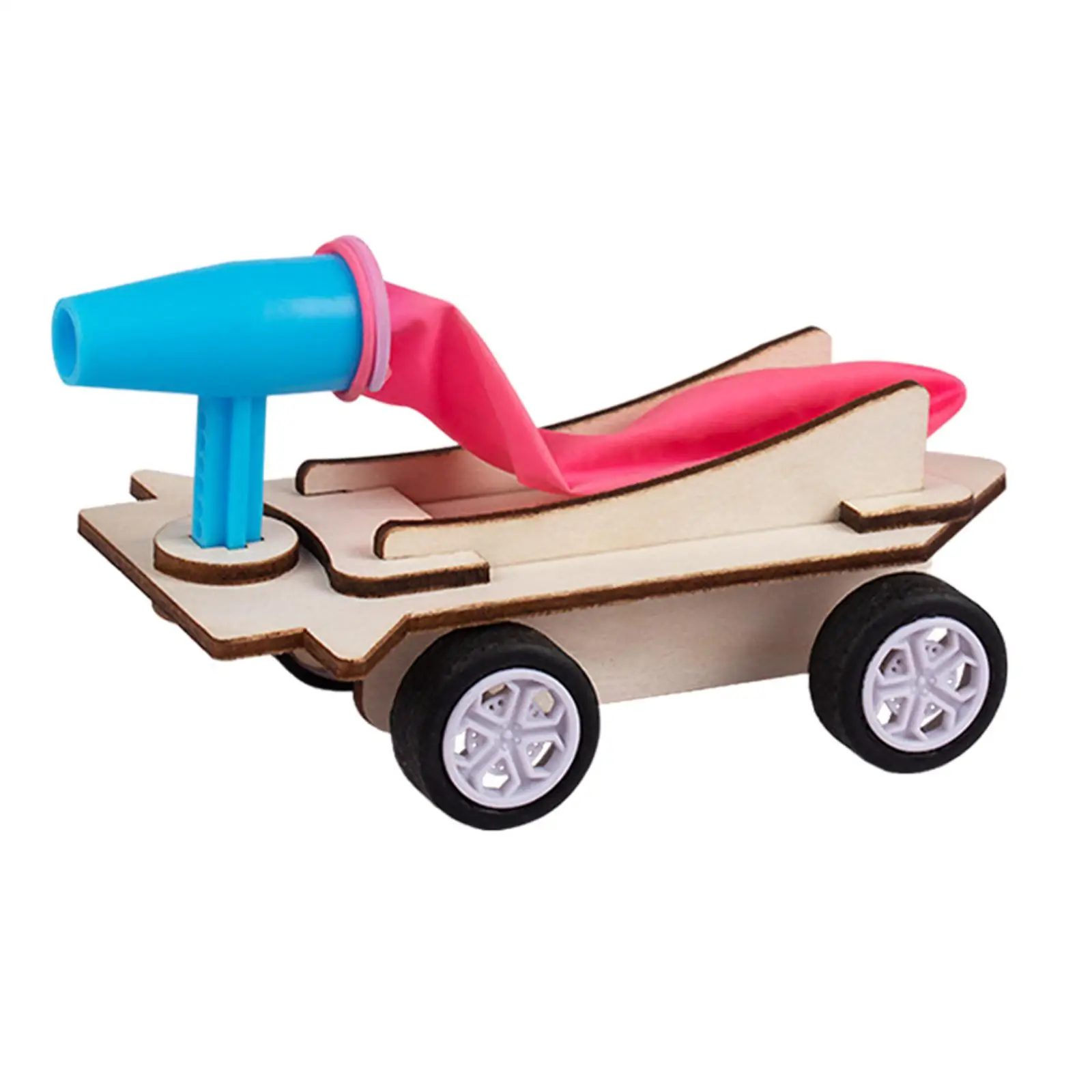 2X DIY Balloon Force Toy Physics Wooden Building for Adults and