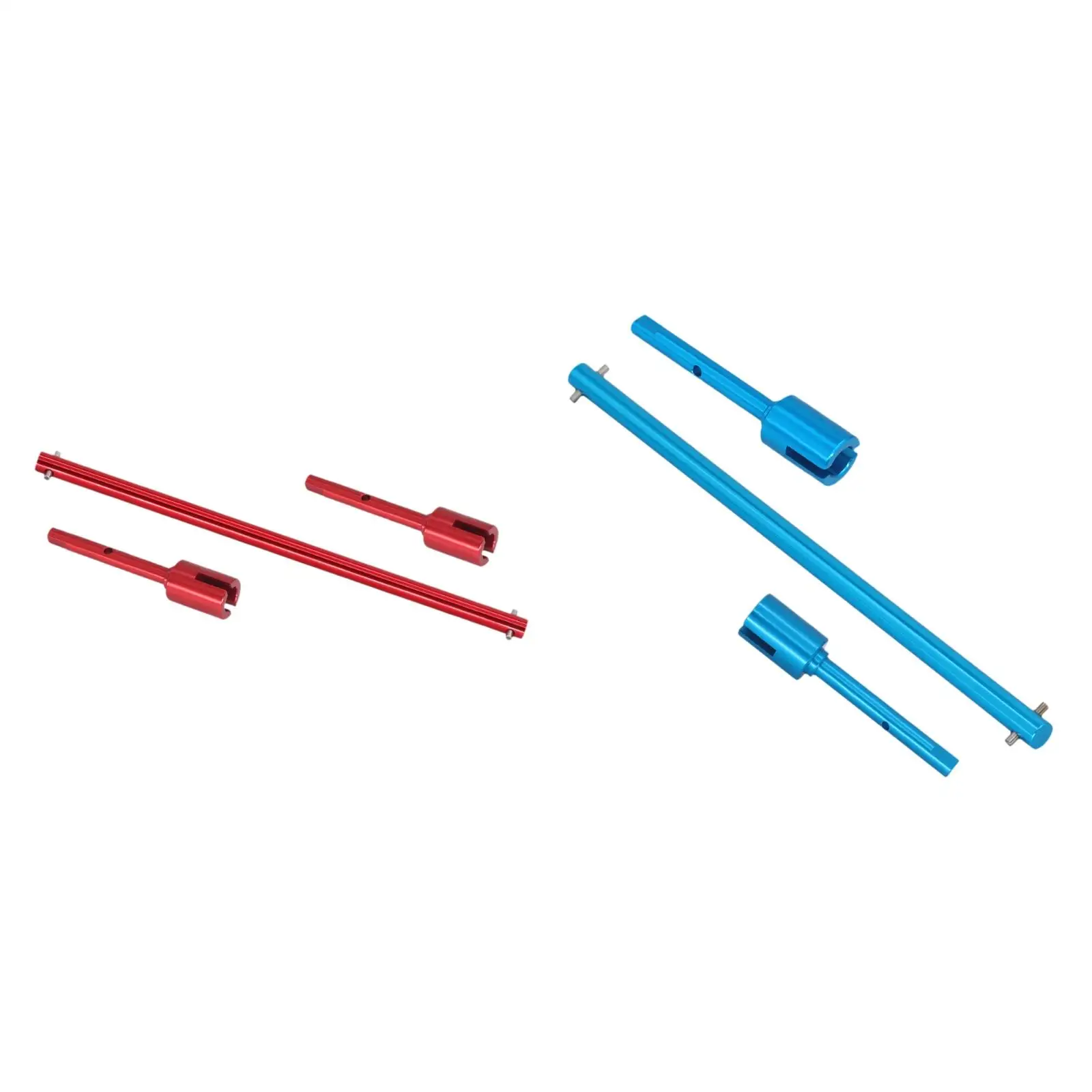 Main Propeller Drive Shaft and Propeller Joint Set Heavy Duty Upgrade for TT02 TT02B 1/10 Crawler RC Hobby Car DIY Accessories