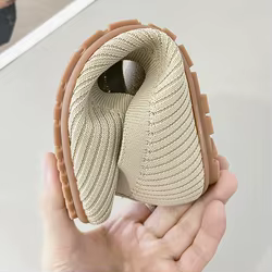 Mocasines planos transpirables de punta cuadrada para niños