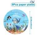 8pcs 9inch plate
