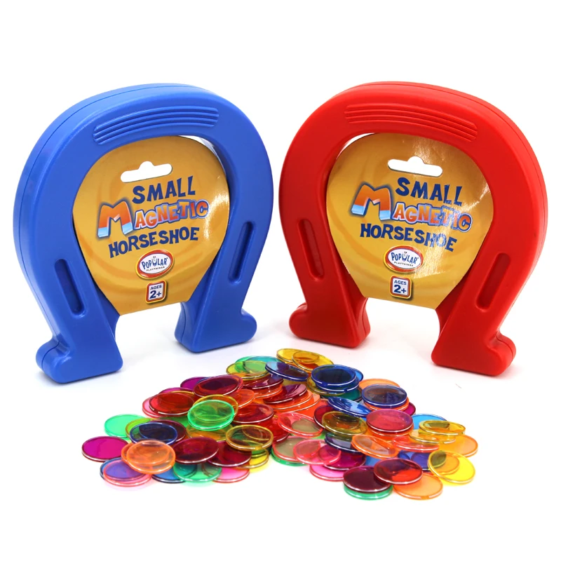 Varitas magnéticas Montessori y fichas de Bingo, juegos de conteo y clasificación de colores, material didáctico de aprendizaje, juguetes educativos para niños - imagen 2