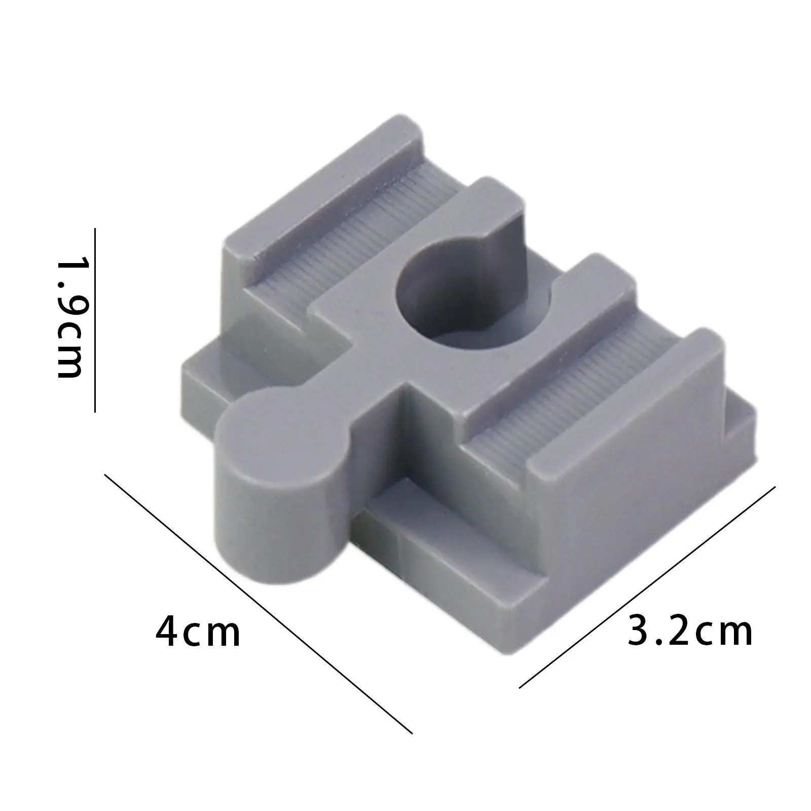 10 Pieces Wood Train Track Adapter for Toy Building Set Building Games