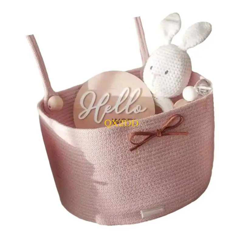 QX2D Baby Cribe Hanging Canasta almacenamiento - imagen 3