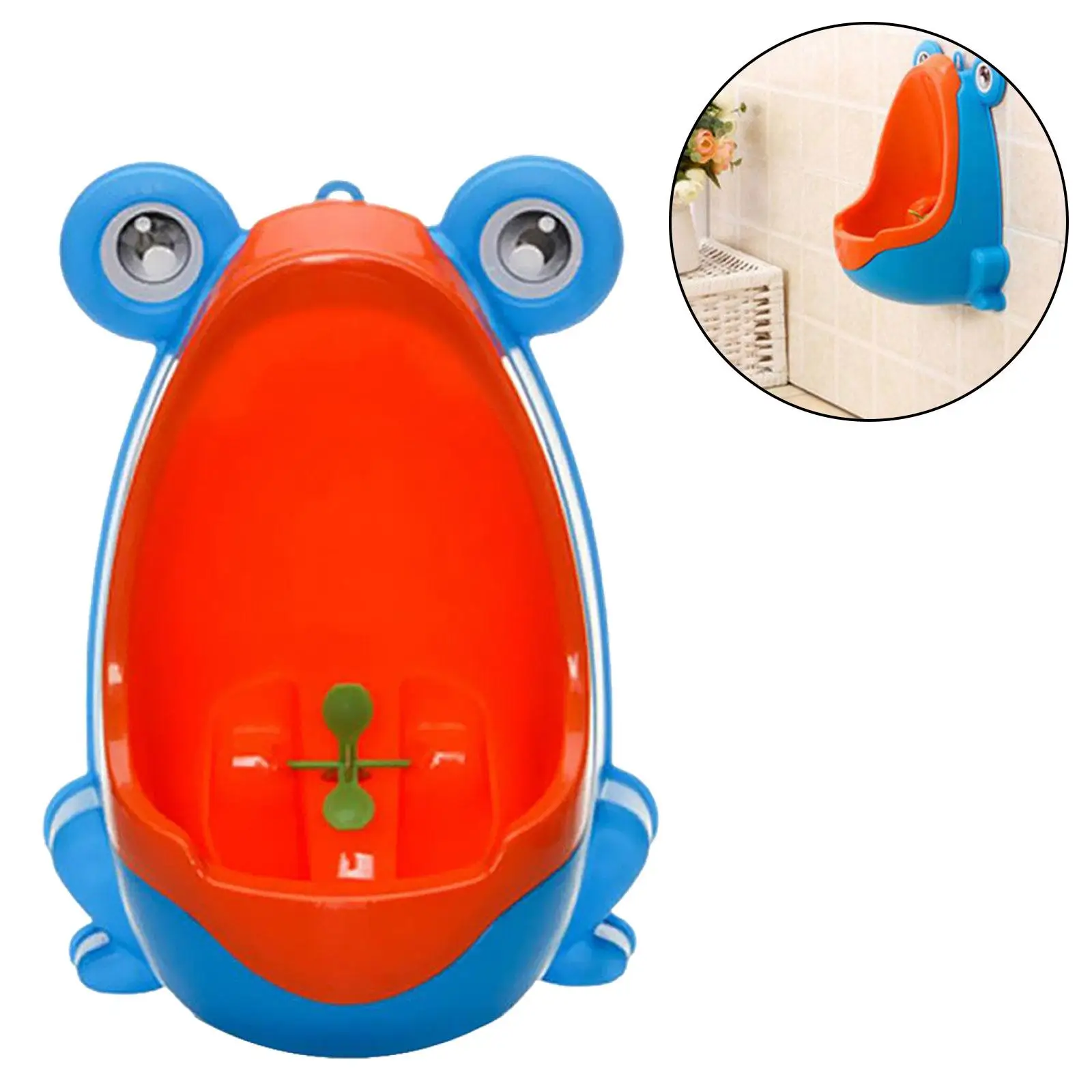 Boy Toilet Training Standing Urinal Toilet Animal Cartoon Frog Hanging Pee