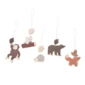5pc Forest Animal