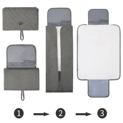 Cambiador de bebé impermeable y plegable – Alfombrilla portátil