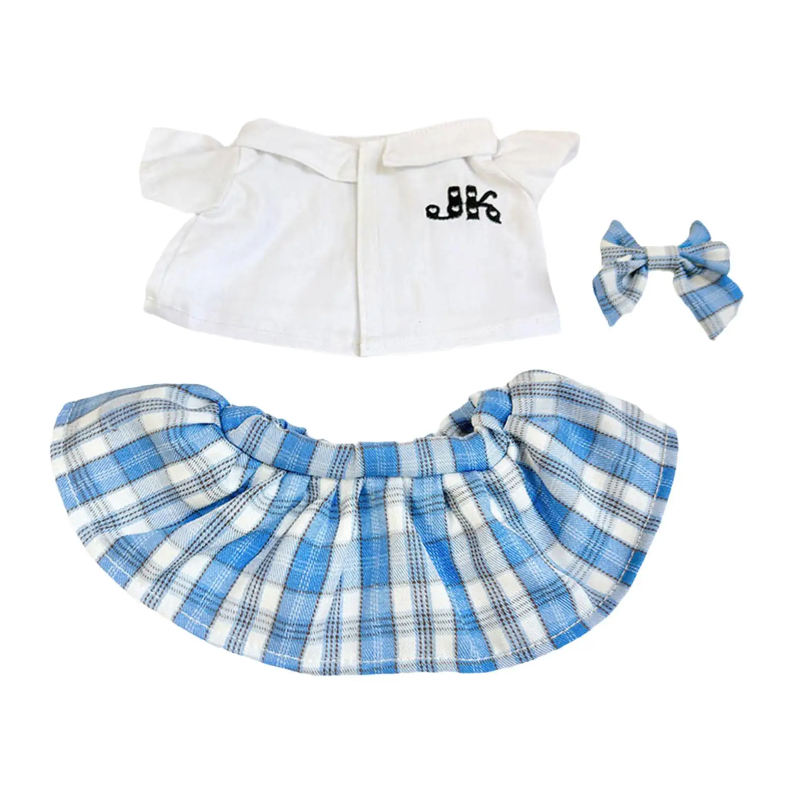 DIY Doll Outfit with Bow for 38cm Dolls for Imaginative Play