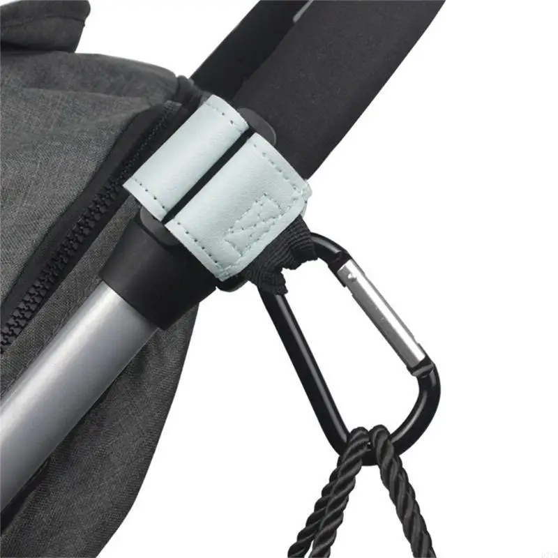 Gancho para cochecito D7YD, organizador con Clip, ganchos para bolsas, ganchos para colgar bicicletas, colgador para bolsa - imagen 3