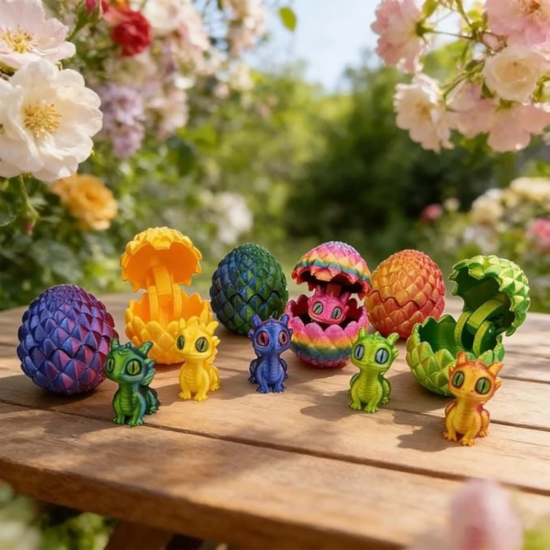 Huevo de dragón 3D sorpresa – Figura coleccionable para niños - imagen 2