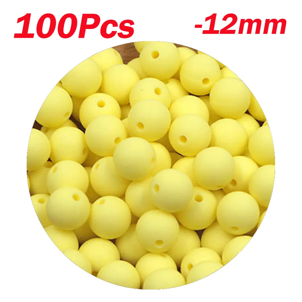 100pcs Cream yellow