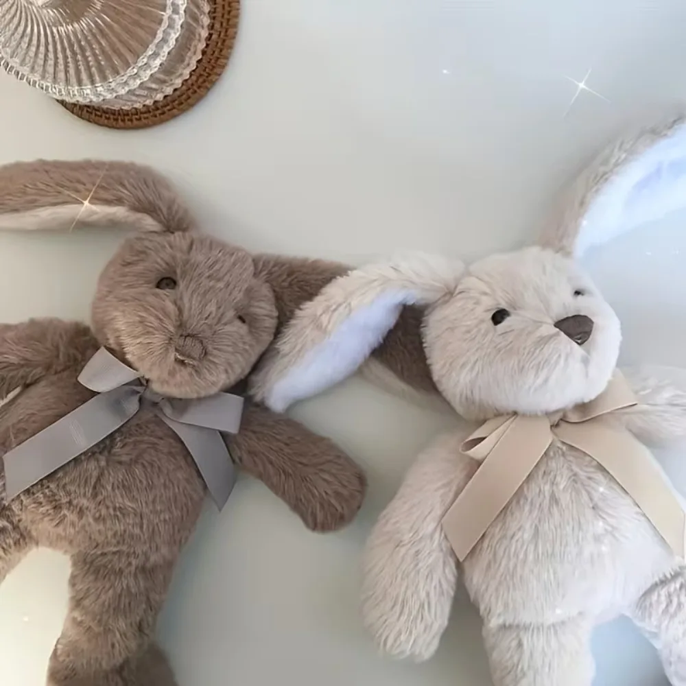 Conejito de Pascua, Animal relleno, conejito de peluche suave, juguete para niños recién nacidos, niños y niñas, juguetes de peluche adorables, regalo de cumpleaños para adultos - imagen 4