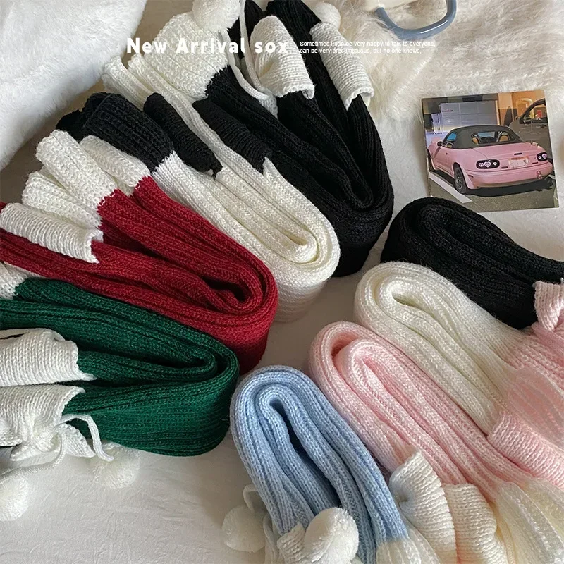 1 par de calcetines sueltos con lazo de moda coreana para niños y niñas, calentadores de piernas con lazo de Lolita para niños, calcetín escolar de algodón suave para primavera y otoño - imagen 3