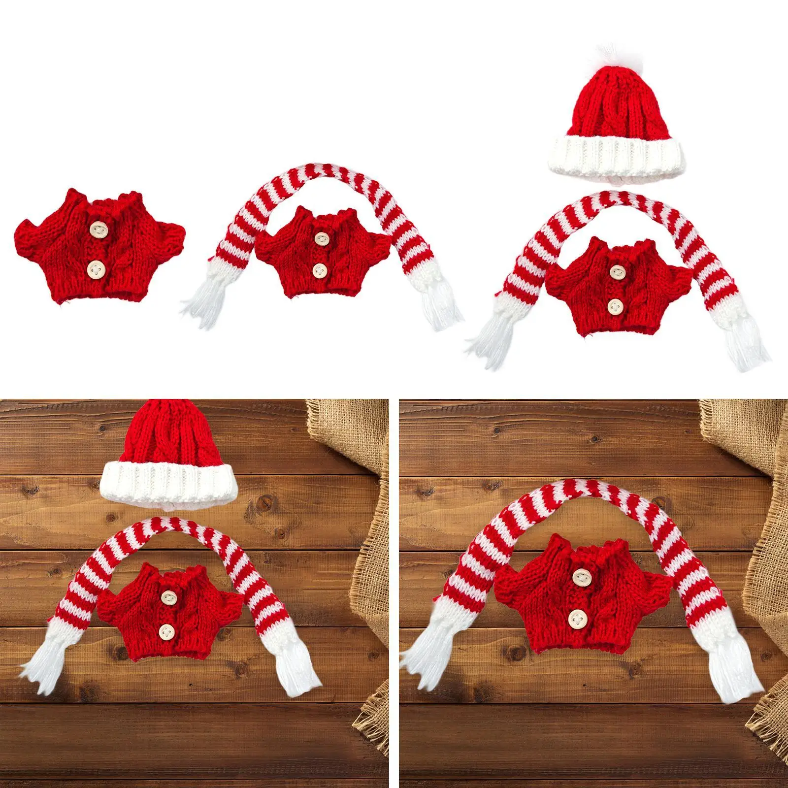 15cm-17cm Plush Doll Clothes, Doll Outifit Plush Doll Accessories Stylish Soft Dress up Cosplay Cartoon Doll Costume