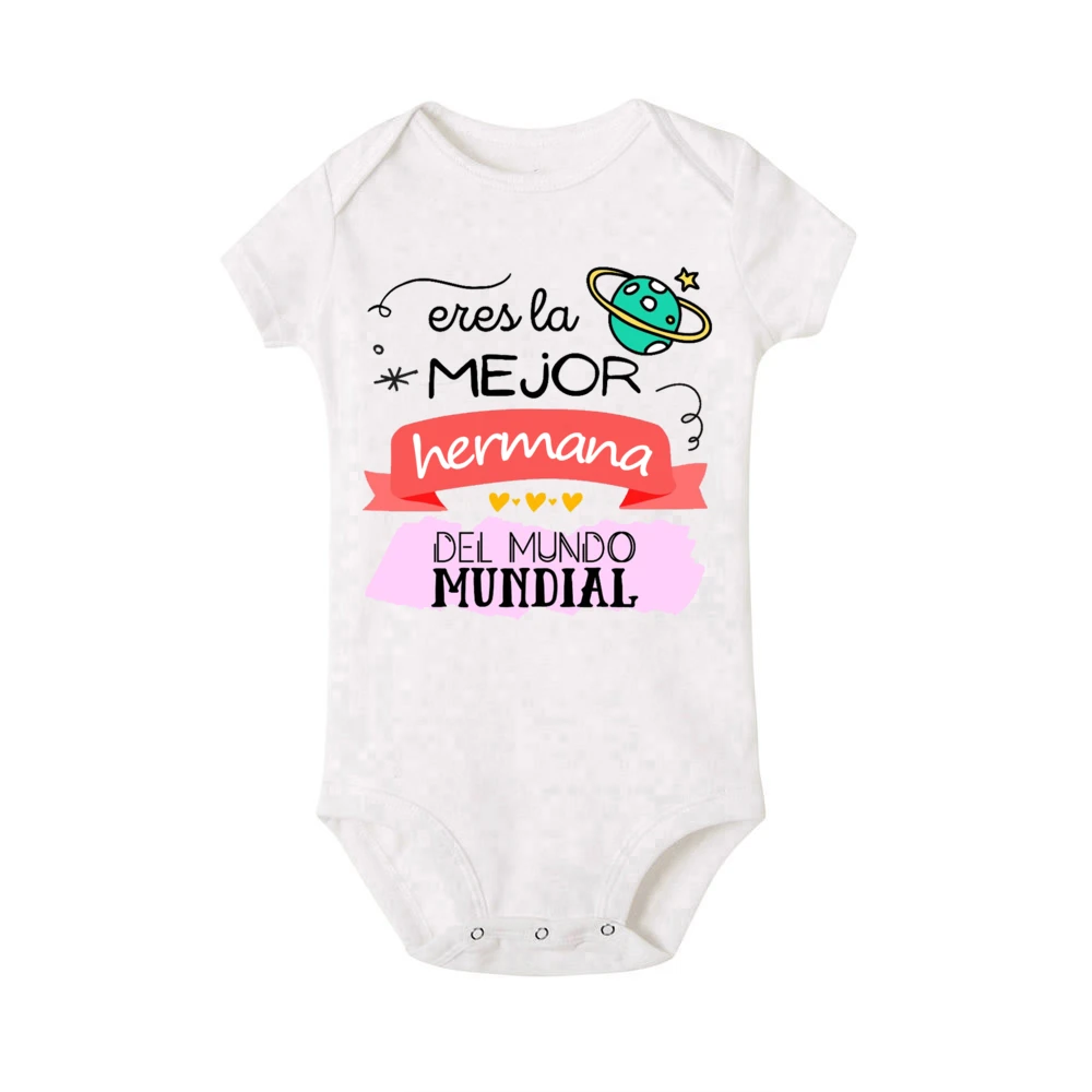 Pelele estampado de manga corta unisex para recién nacido - imagen 3