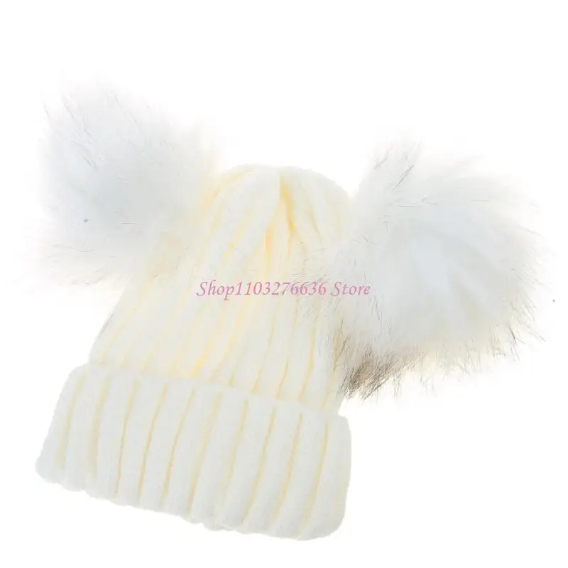 R6FD Gorro infantil transpirable con pompon para ninos 1-6 anos suave