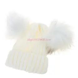 R6FD Gorro infantil transpirable con pompon para ninos 1-6 anos suave
