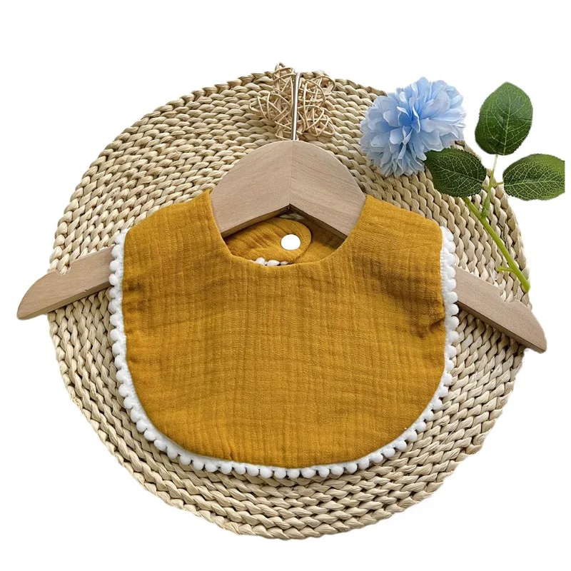 Babero bandana de gasa para bebé – absorbente y suave - imagen 4