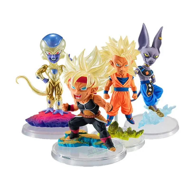 Figura de acción genuina de Dragon Ball Gacha UG THE BEST01 Shape Super 3 Beerus Son Goku Frieza modelo colección