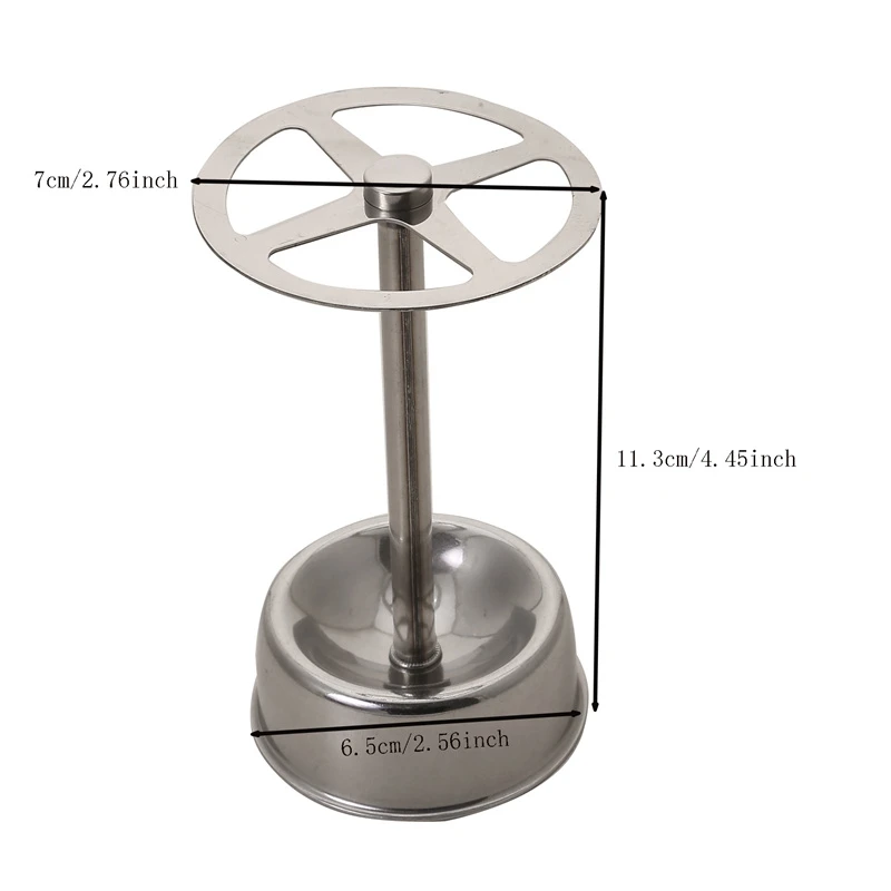 Soporte de cepillo de dientes de acero inoxidable, vajilla multifunción, soporte de almacenamiento, estante de cepillo de maquillaje para el hogar, accesorios de baño - imagen 3