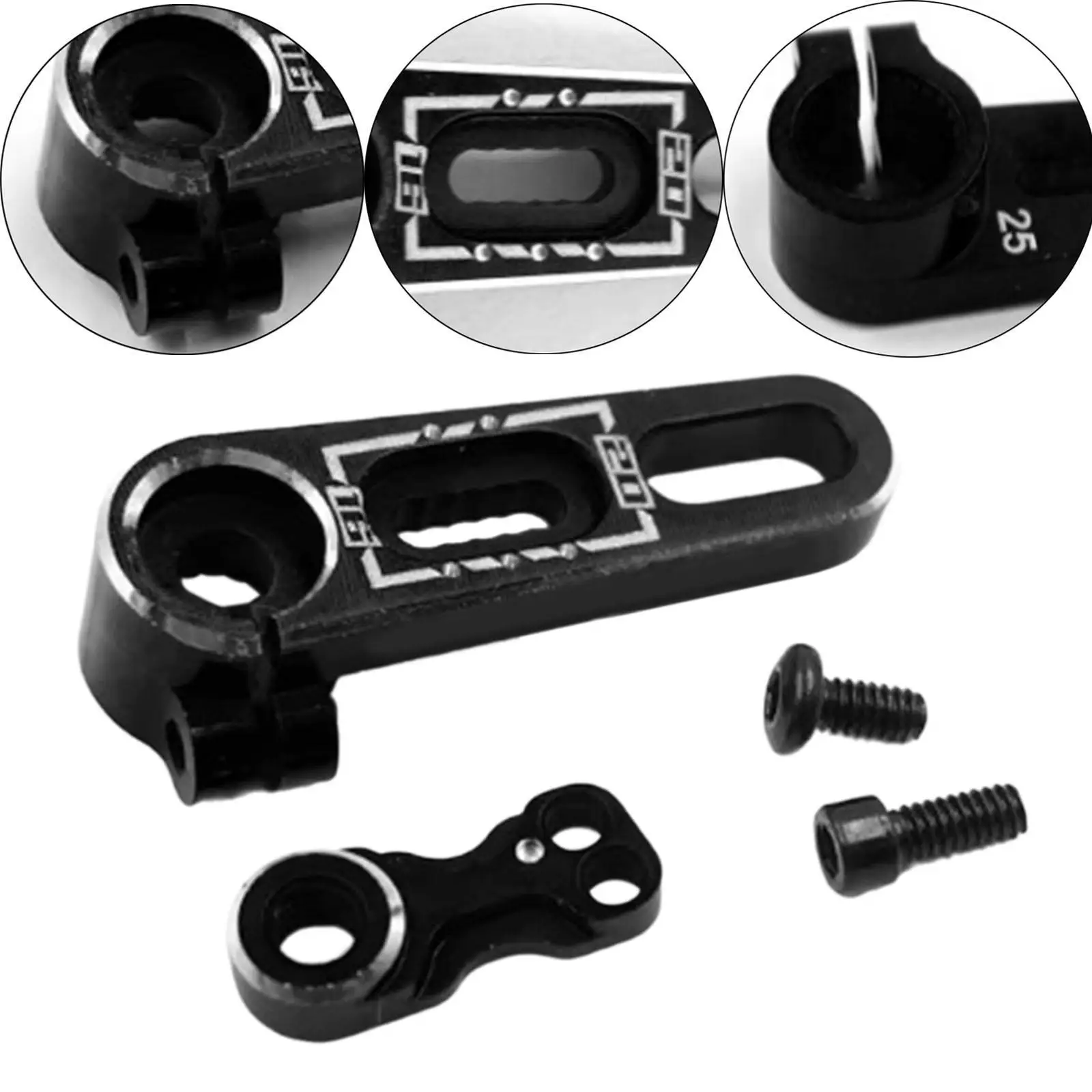 Metal 25T Servo Arm Server Rocker RC Servo Model Accessories Replace Spare Parts