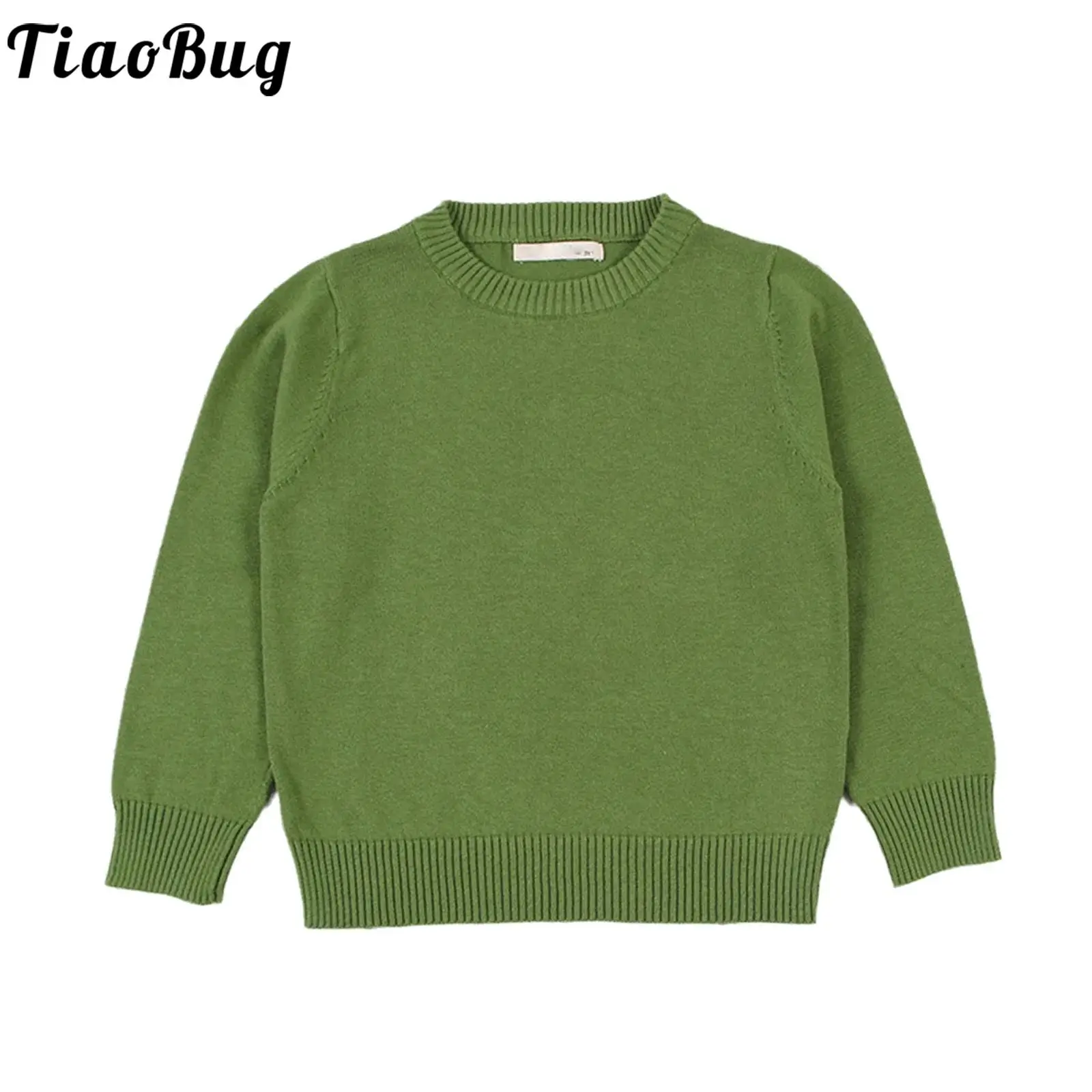 Jersey infantil de punto suave – Algodón manga larga para otoño invierno - imagen 4