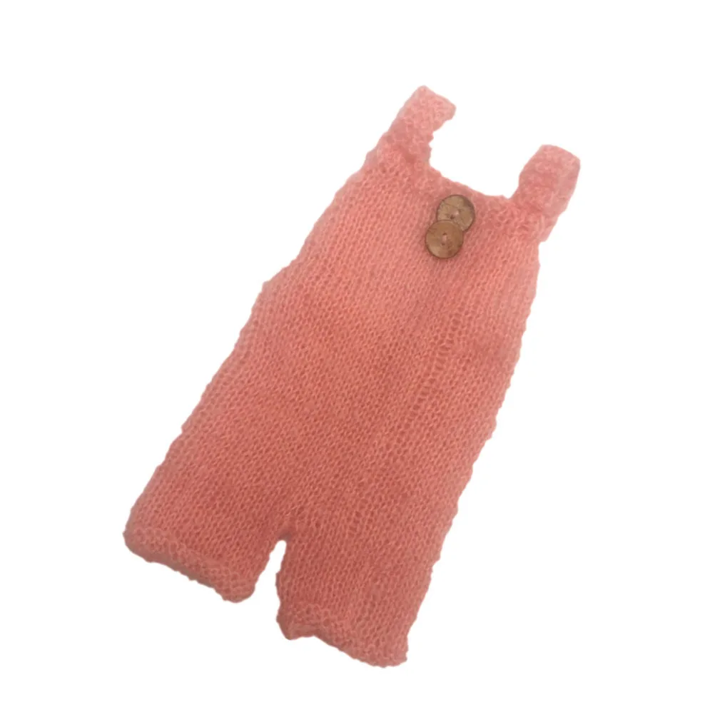Pantalón con tirantes para recién nacido, accesorios de fotografía para bebé de 0 a 3 meses, color rosa, accesorios para fotografía infantil, pantalón con tirantes para bebé, disfraz para recién nacido