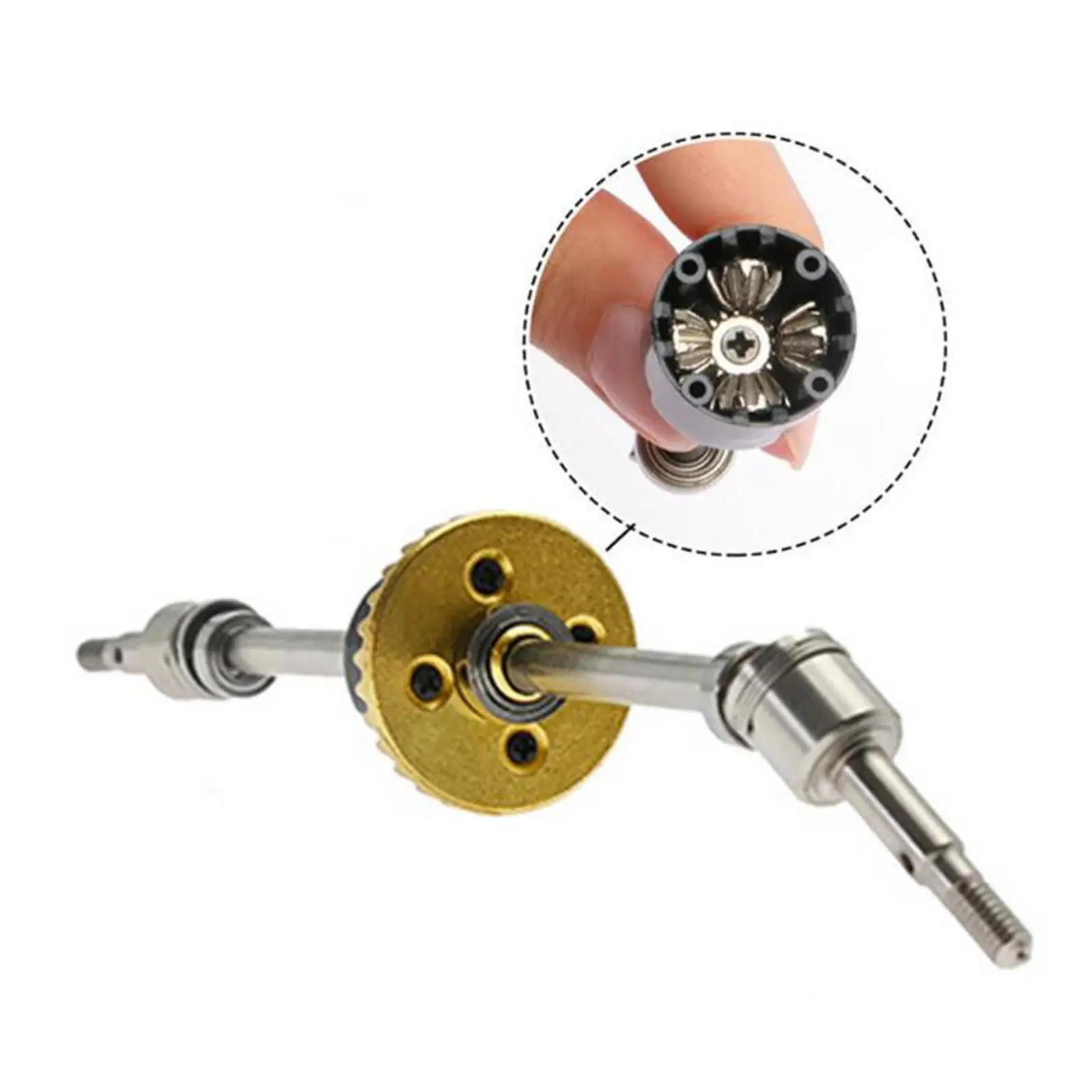 Metal Differential Front Axle Strong Durable Replaces Spare Parts 1/12 Scale Accessory for MN86KS MN86S MN86 MN86K Crawler