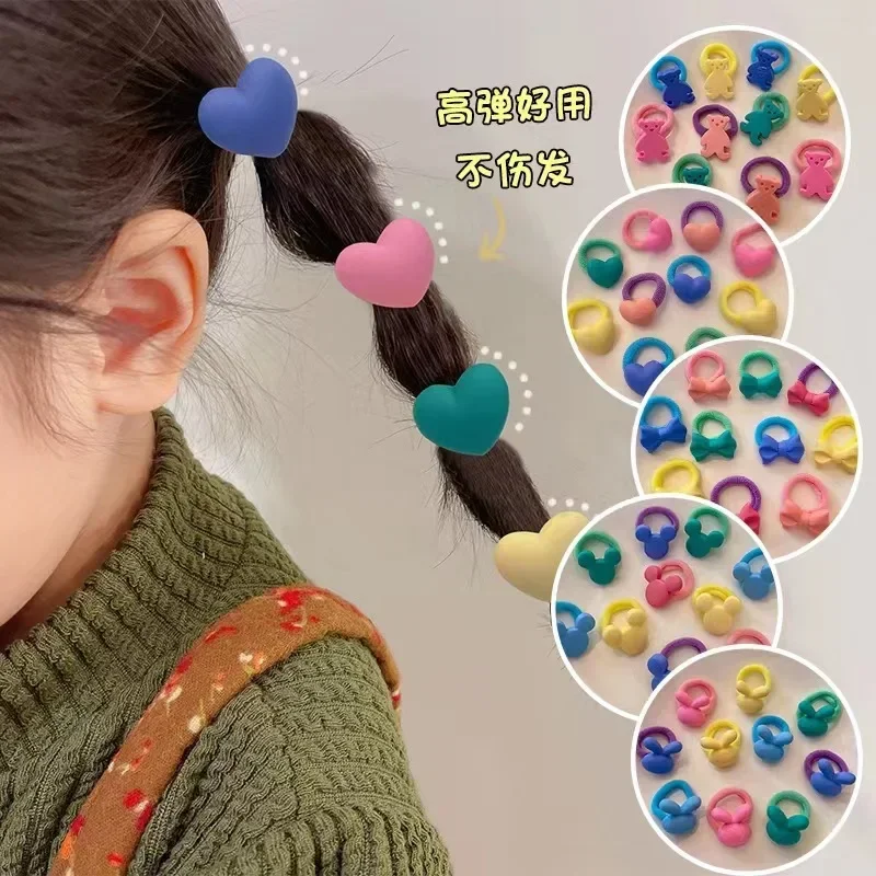 Bandas elásticas para el pelo para niña y bebé, accesorios para el cabello, 10 unidades - imagen 2