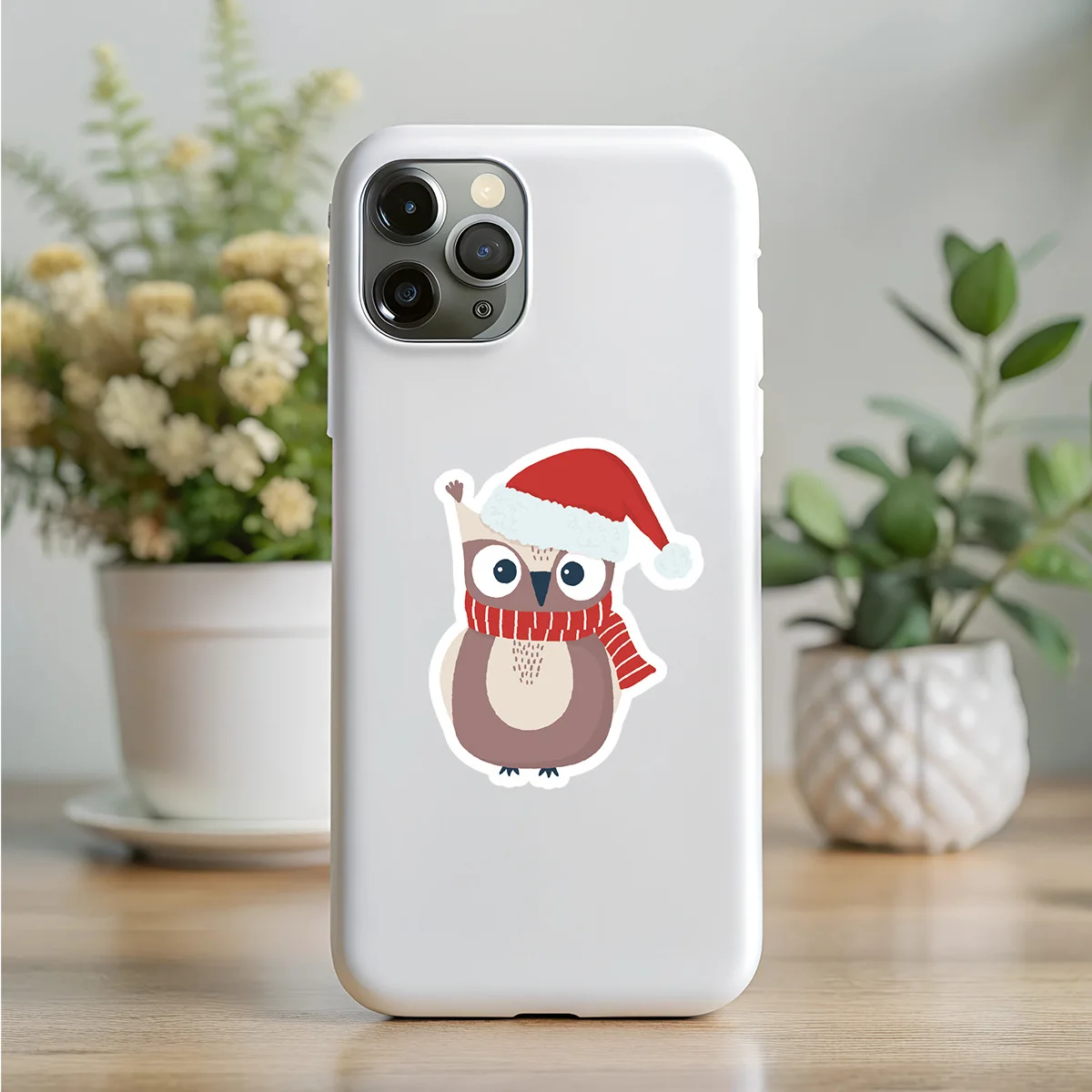 Paquete de pegatinas de papel con tema navideño Vintage, 50 Uds., bricolaje, diario, decoración, etiqueta adhesiva, álbum de recortes 2026 - imagen 4