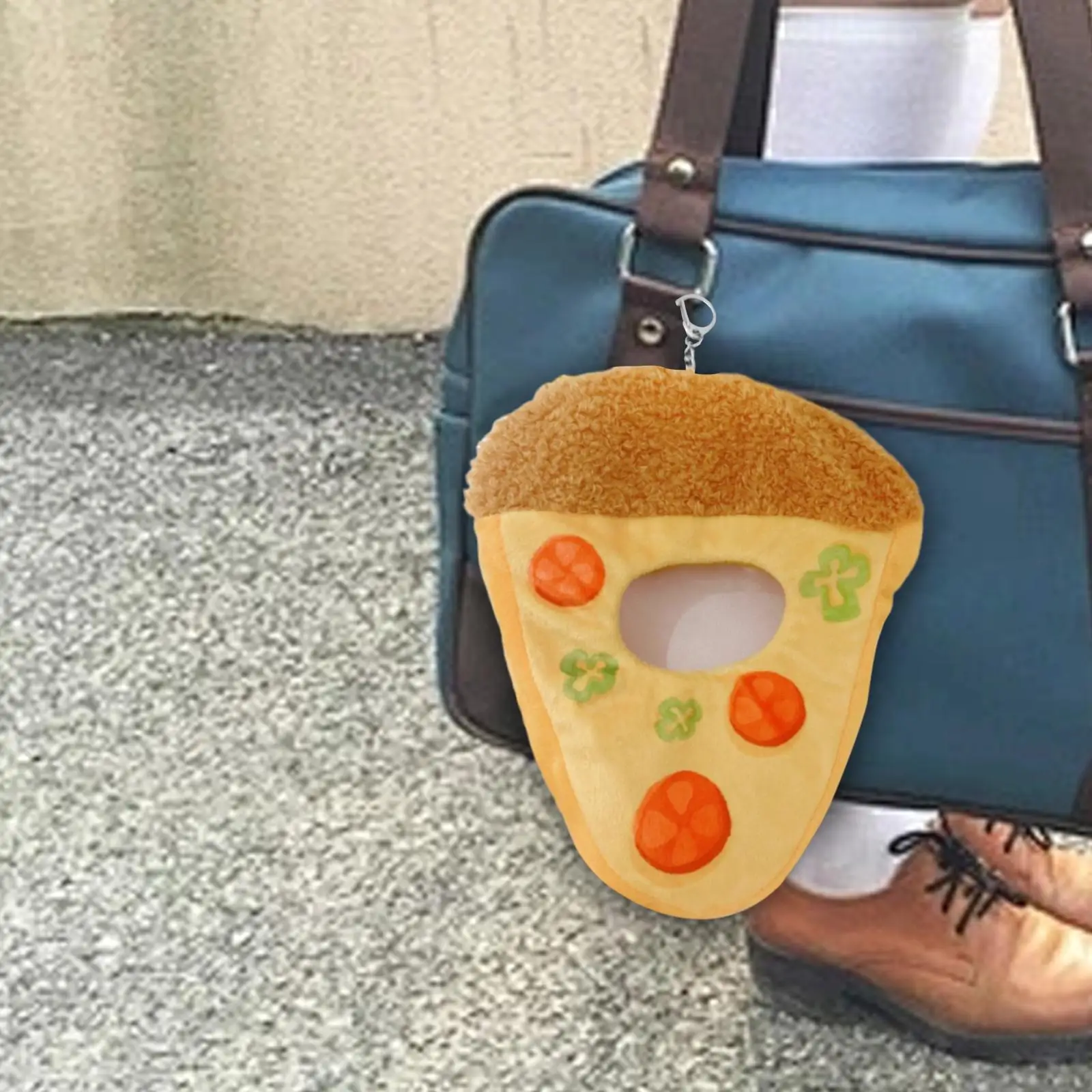 Mini 6 inch Doll Pizza Hanging Decoration, Comfortable Girls Gift Pendant for Pendant Doll