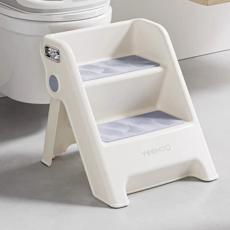 ‌ Adaptador de asiento de inodoro extraíble para niños, manijas de taburete de entrenamiento para ir al baño, anillo de cómoda antideslizante, asistente sanitario para niños pequeños - imagen 3