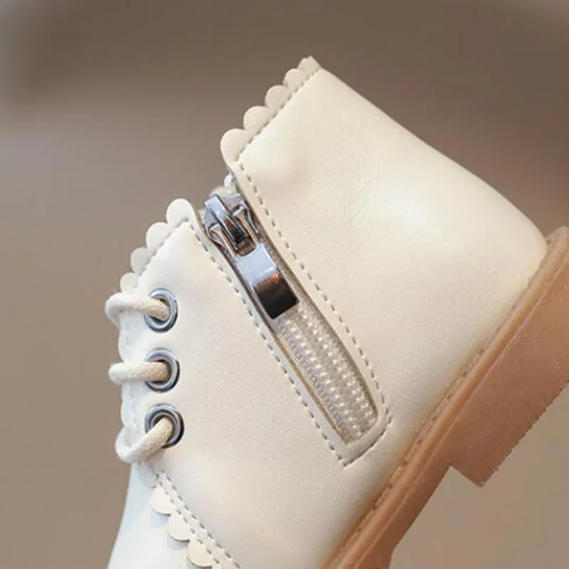 Botas casuales niño y niña otoño-invierno estilo retro antideslizantes - imagen 3