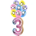 17pcs balloons 3