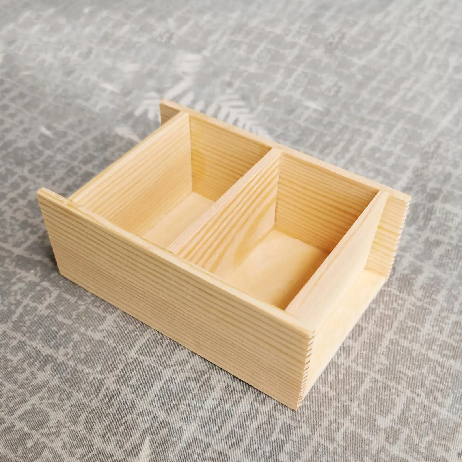 Miniature Furniture 1:12 Scale Dollhouse Bookshelf Tiny Storage Hutch Model Mini Wooden Bookshelf for Kids Study Room Kitchen