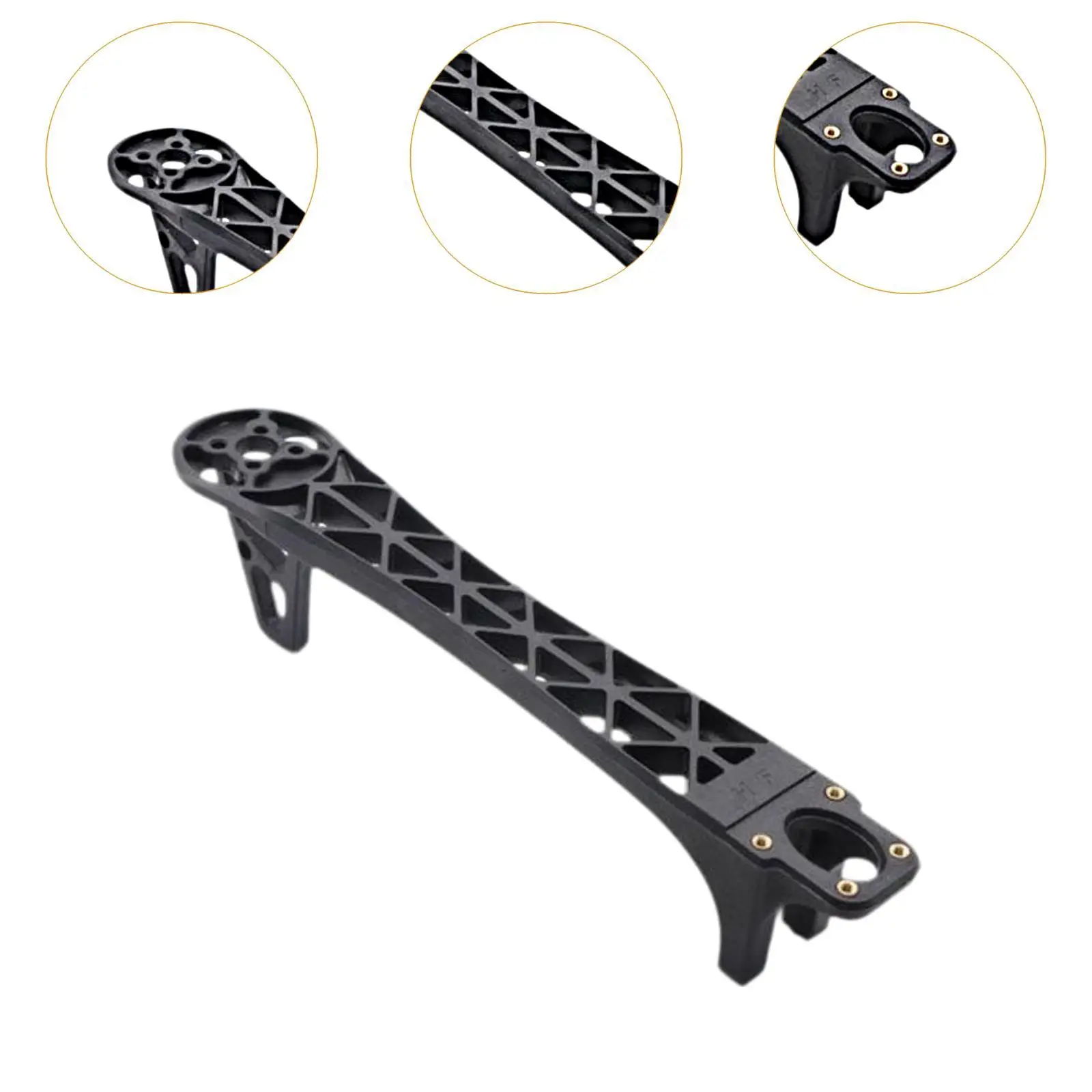 Quadcopter Frame Kit 20cm RC Drone Parts Drone Frames Easy to Assemble Nylon Arms Unassembly Kit for F450 4-axle Modification