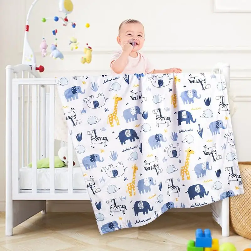 Mantas envolventes suaves y transpirables para guardería, suministros para guardería respetuosos con la piel para familiares, amigos, hogar, cumpleaños al aire libre, mamá - imagen 2
