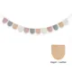 136cm 12pcs circle