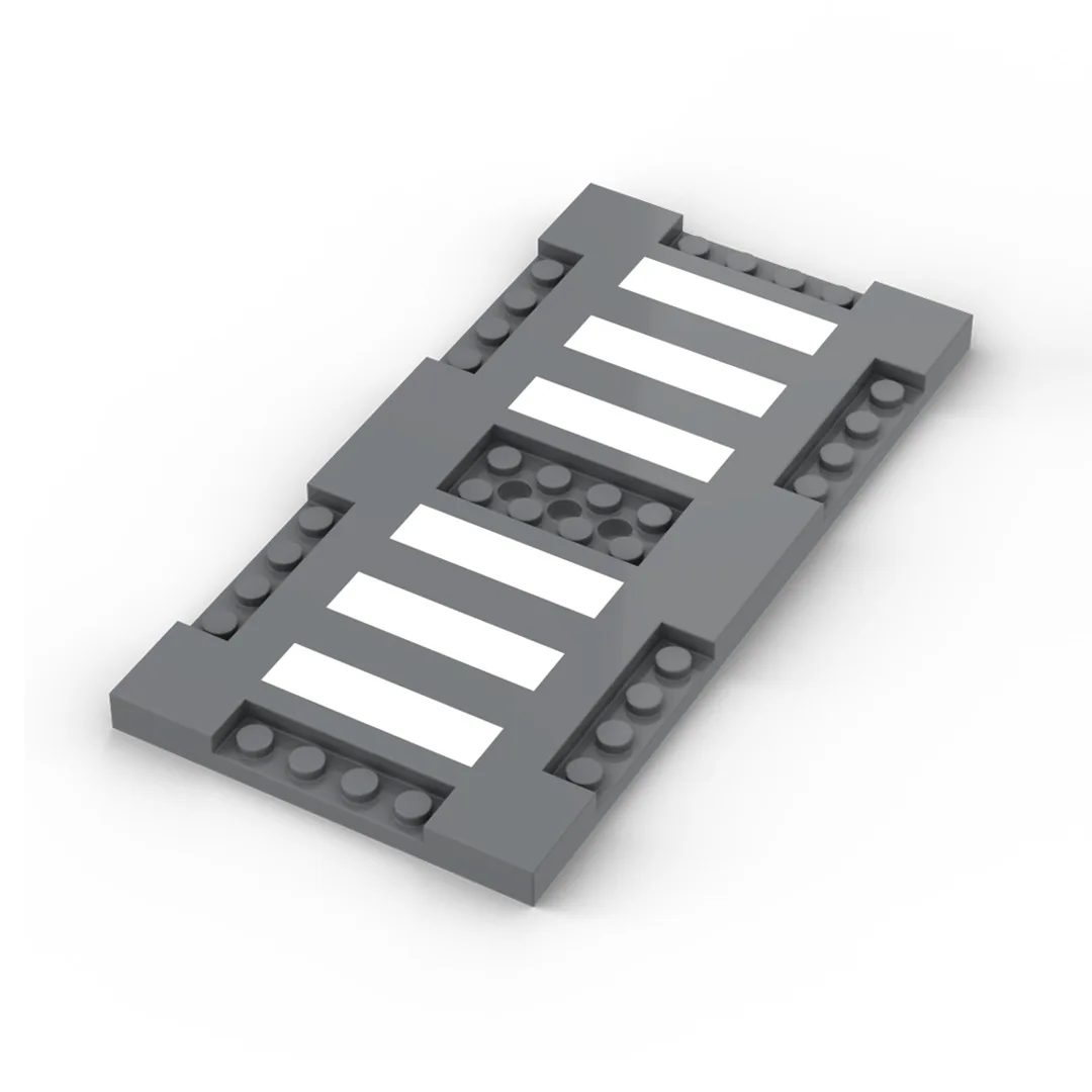 Placa base de ciudad con carreteras para bloques de construcción - imagen 5