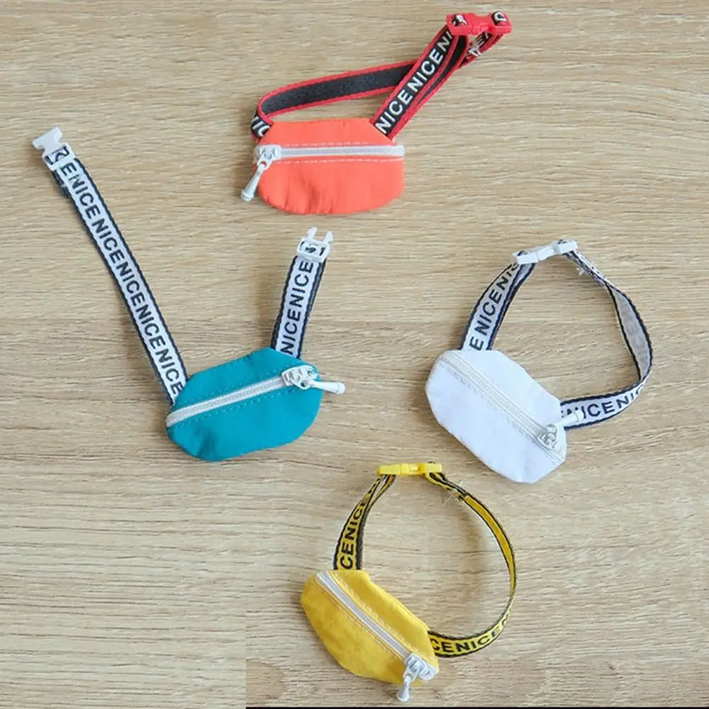 Mini bolsas de almacenamiento informales para muñecas de animales, kit de herramientas hecho a mano, bolsa con cremallera para muñecas de algodón de 10cm, accesorios de ropa para muñecas de peluche, 13cm - imagen 4