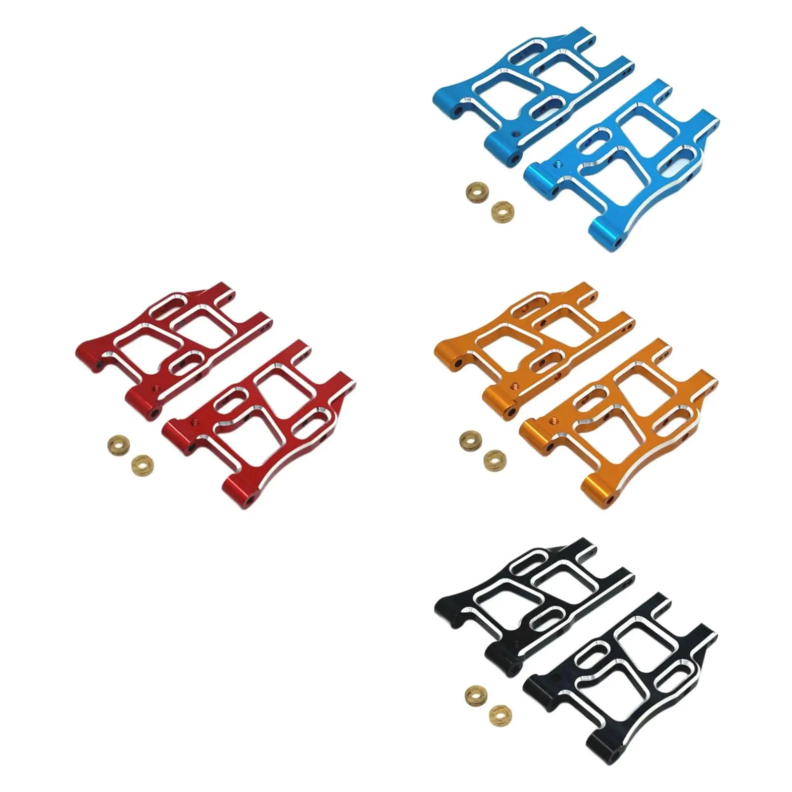 RC Rear Suspension Arm Professional Easy to Install DIY Accs Upgrade Metal Rear Suspension Arm for 1/10 Ptg-2 Ptg-2R Hobby Car