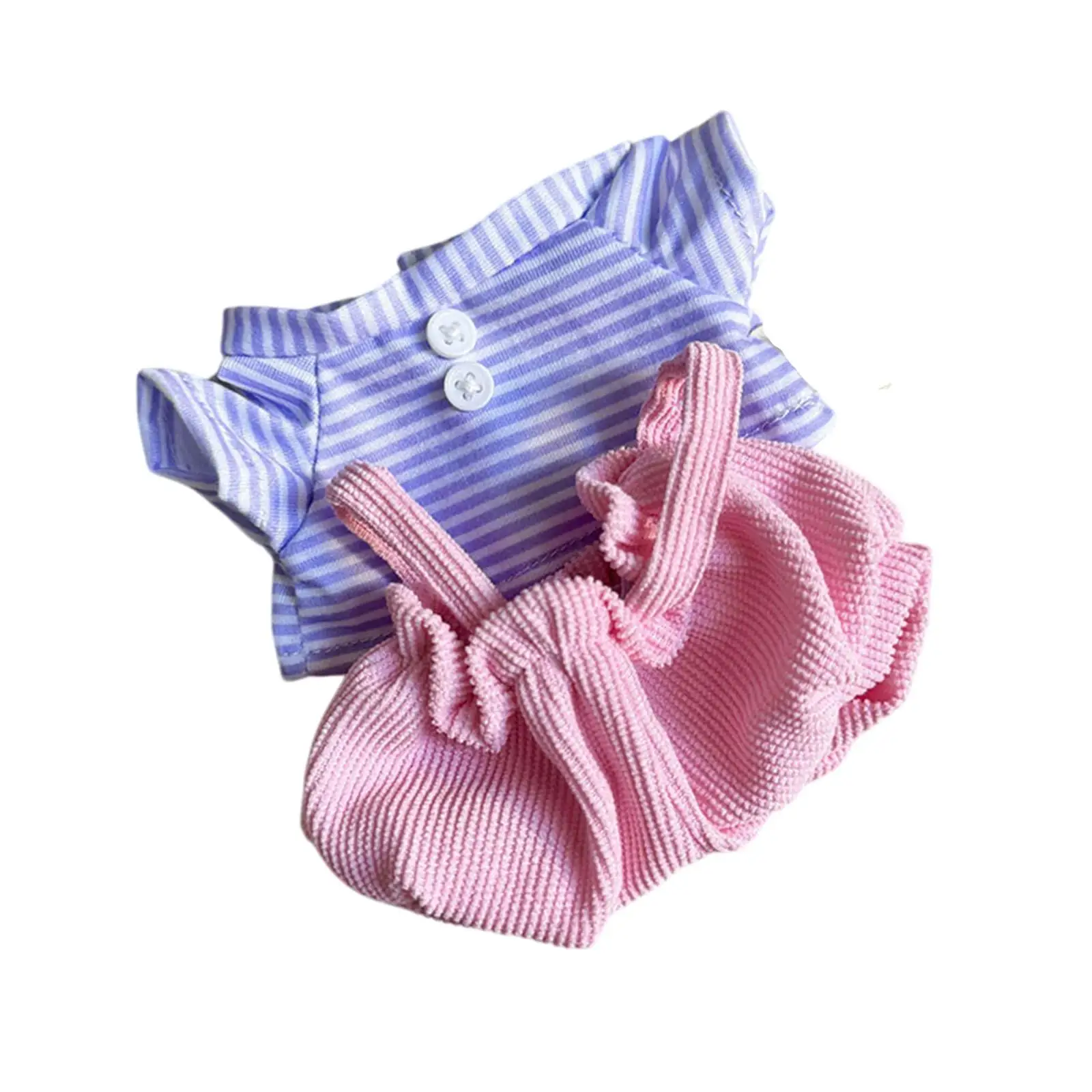 20cm Plush Dolls Clothes Toys Dress for Valentine's Day Photo Props Gifts